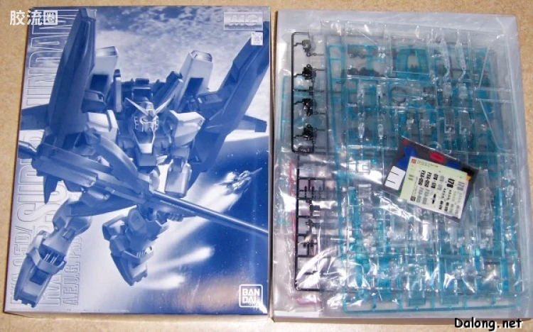 MG 限定电镀透明版 超级高达 - 图片